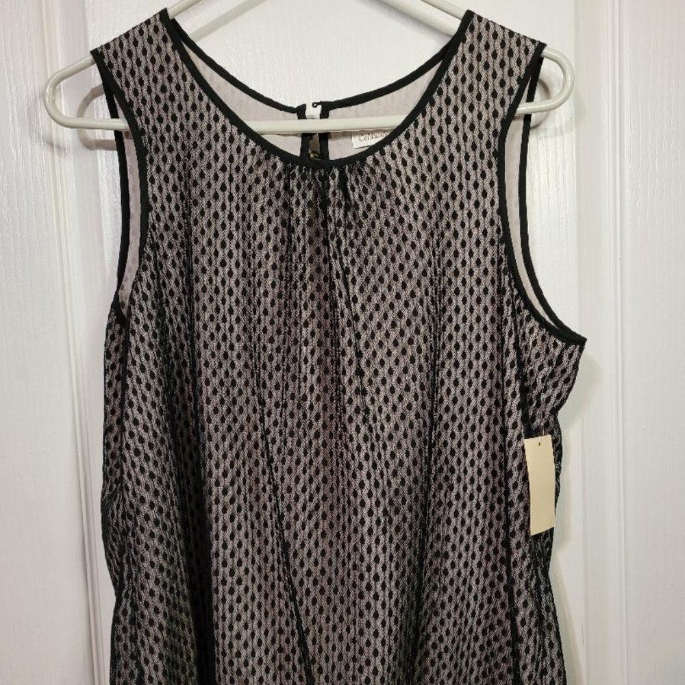 Coldwater Creek Sleeveless Top Blouse NWT size L